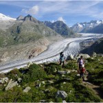 AletschArena_Familie am Grossen Aletschgletscher